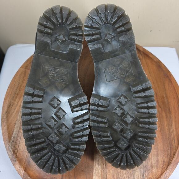 Dr Martens Adrian Quad Womens Black Size 10 Platform Leather Shoes New NWT - Picture 7 of 10